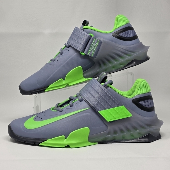 Nike Savaleos Weightlifting Shoes Mens Size 7 CV5708-401 Gray Green Black New main image 7